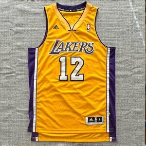 Adidas Los Angeles Lakers Shannon Brown #12 Jersey Men's Small VTG Rare!